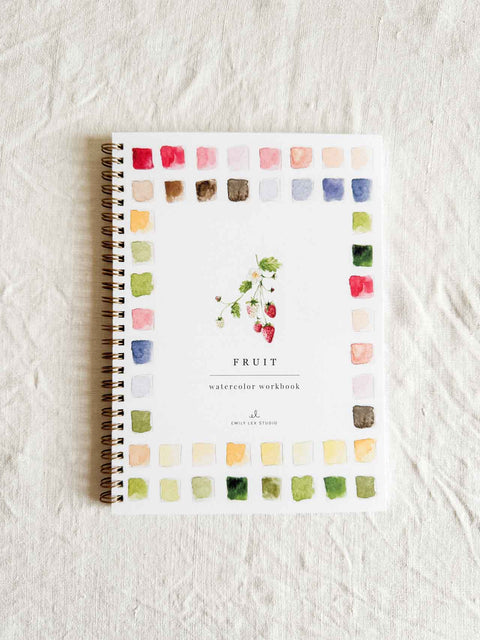 Cahier d'aquarelle - Fruit
