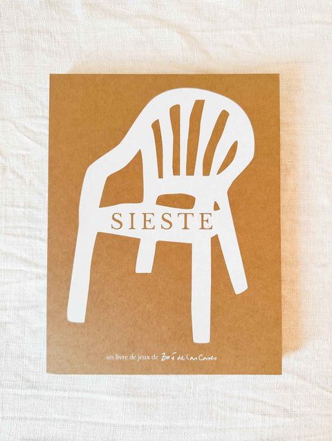 Cahier d'activités Sieste