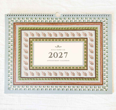 Calendrier 2027 Paisley