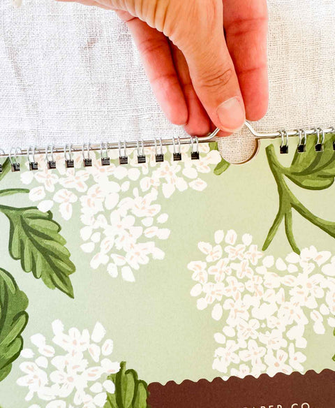 Calendrier 2027 Sage Hydrangea