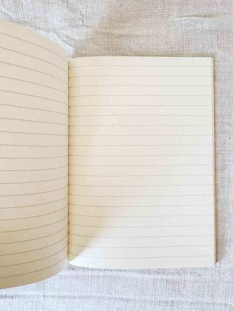 Carnet La fille bouquet