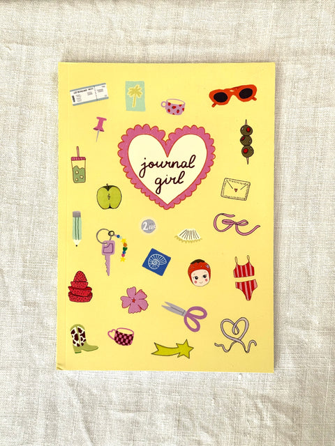 Carnet Journal girl A5
