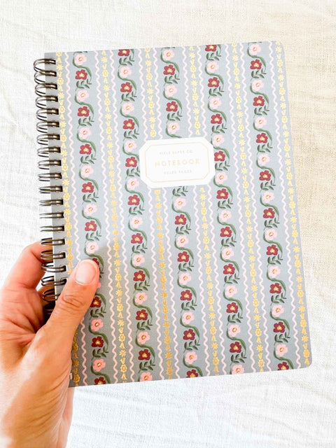Carnet à spirale Delphine