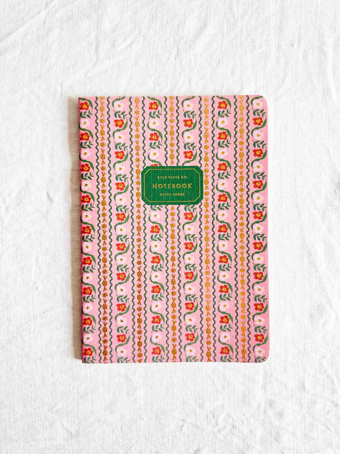 Carnet fin Dahlia - Rose