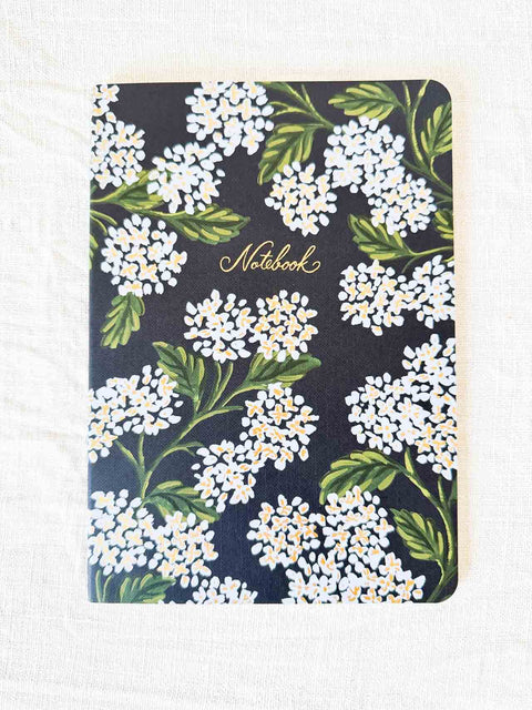 Carnet fin Hortensias