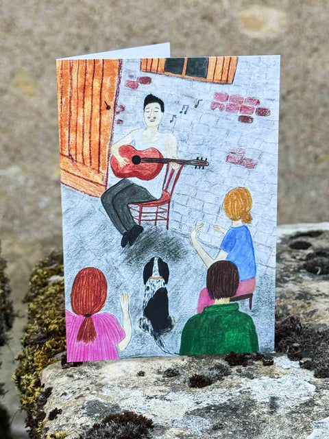 Carte Le chanteur