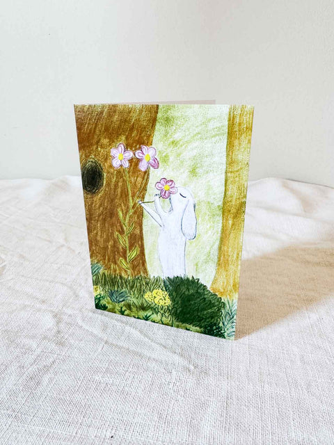Carte Le lapin