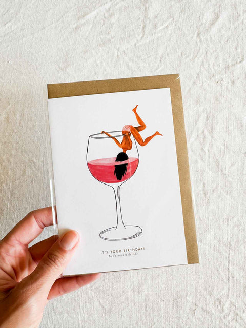 Carte Just one drink