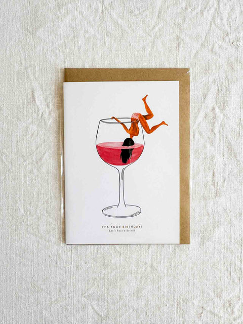 Carte Just one drink