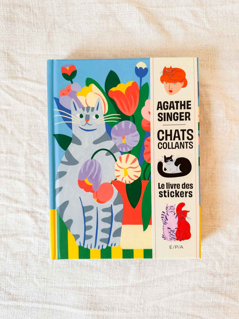 Livre Stickers Chats collants