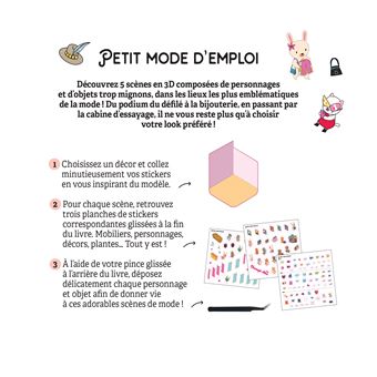 Cozy stickers - Mes petits looks fashion