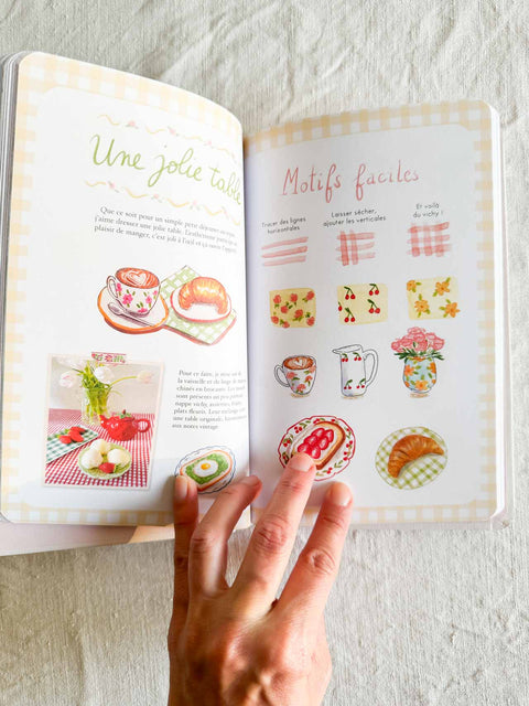 Créez votre carnet de souvenirs à l'aquarelle Laura Pasquet