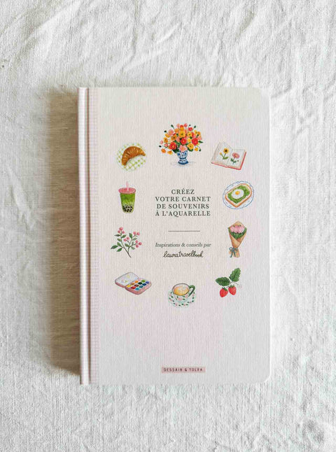 Créez votre carnet de souvenirs à l'aquarelle Laura Pasquet