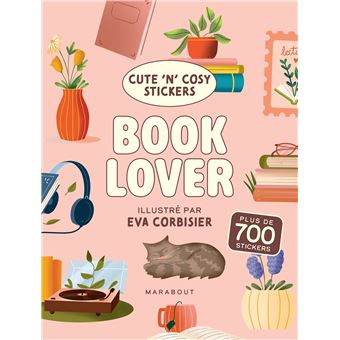 Book lover 700 stickers