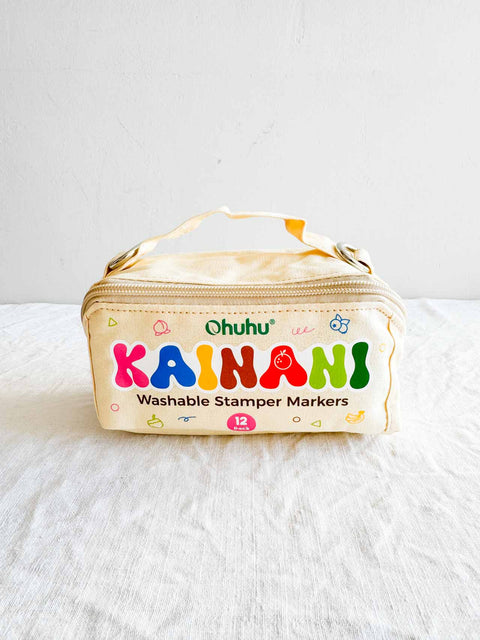 Feutres et tampons Kainani lavables pour enfants