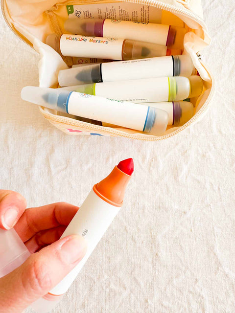 Feutres et tampons Kainani lavables pour enfants
