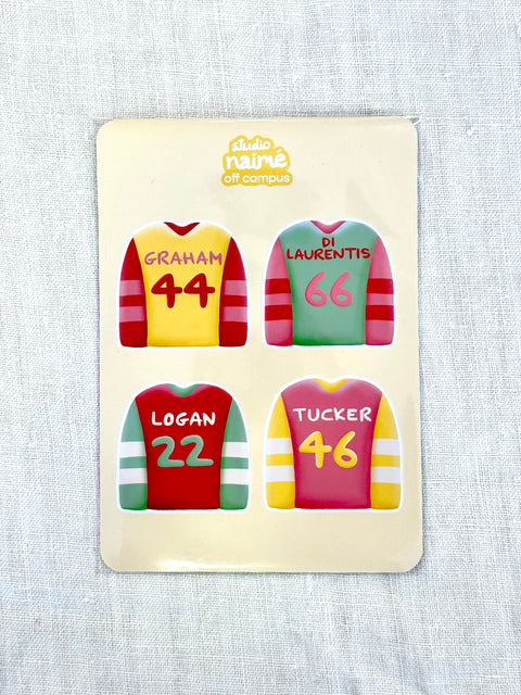 Planche stickers Maillot Hockey Off campus