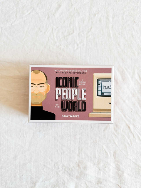 Jeu Memo - Iconic people