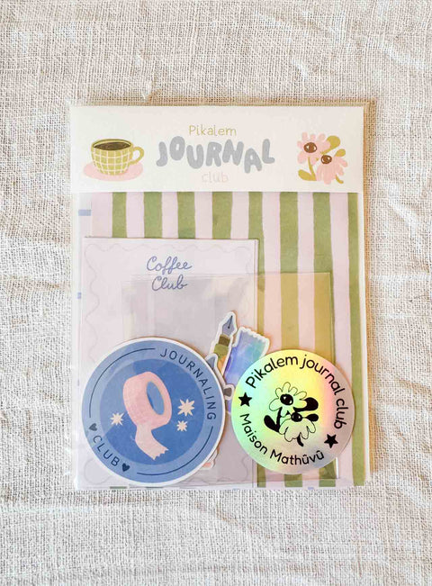 Journal club Coffee Pikalem x Maison Mathûvû