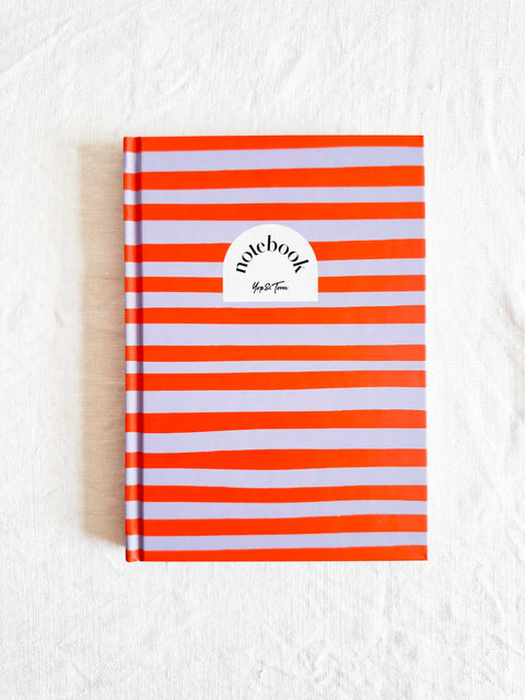 Carnet rigide - Orange horizon