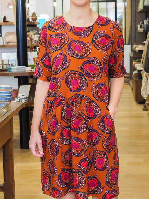 Robe Baam - Fleur Orange