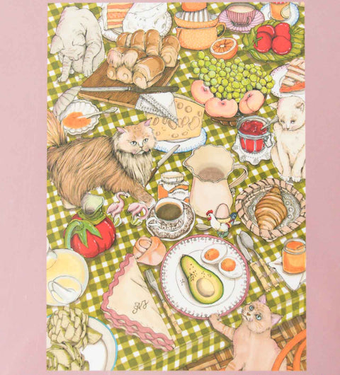 Puzzle - Brunch & cats