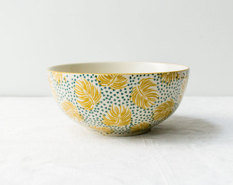 Saladier Boho chic - Jaune