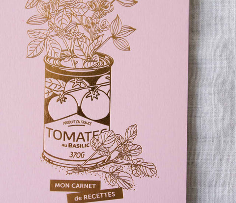 Carnet de recettes - Joli conserve