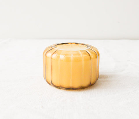Bougie Ripple - Ambre doré