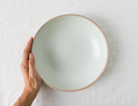 Assiette creuse Neptune - Crème