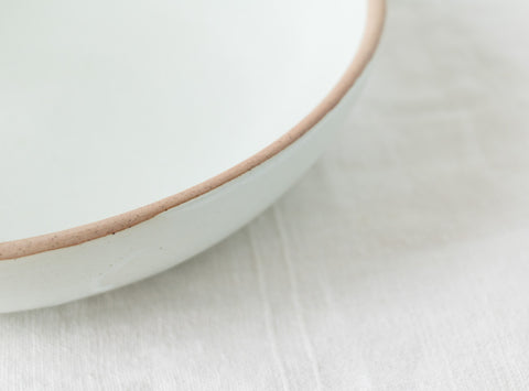 Assiette creuse Neptune - Crème