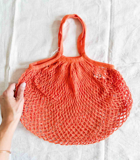 Petit sac filet - Orange