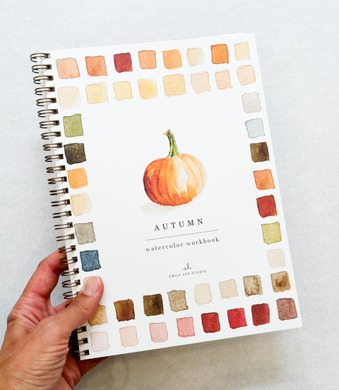 Cahier d'aquarelle - Automne