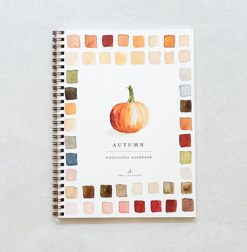 Cahier d'aquarelle - Automne