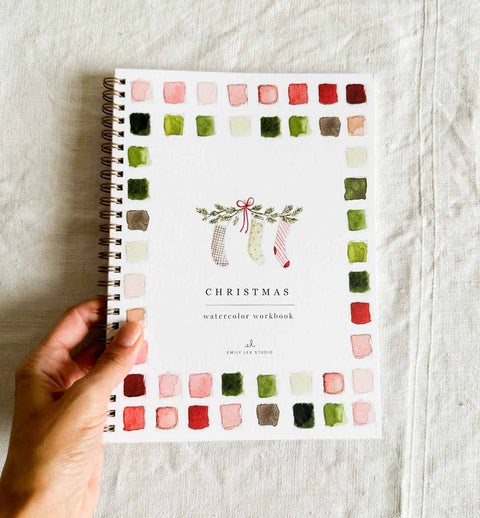 Cahier d'aquarelle - Noël