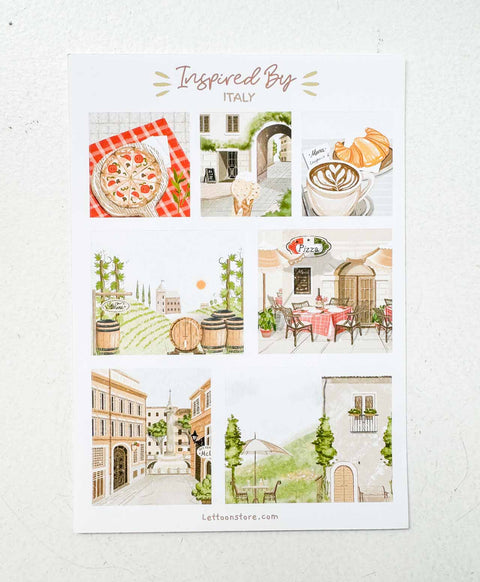 Stickers - Inspired by Italy