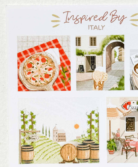Stickers - Inspired by Italy