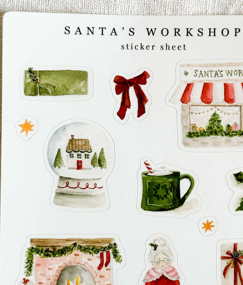 Stickers - Santa's workshop #2