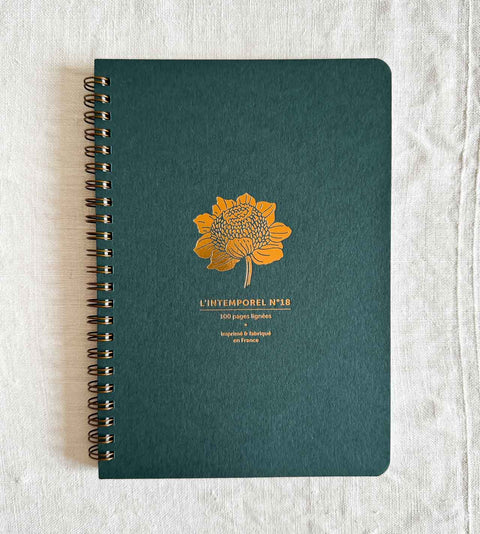 Carnet L'intemporel - Tournesol