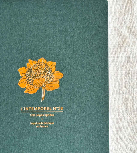 Carnet L'intemporel - Tournesol