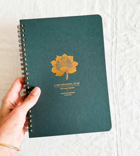 Carnet L'intemporel - Tournesol