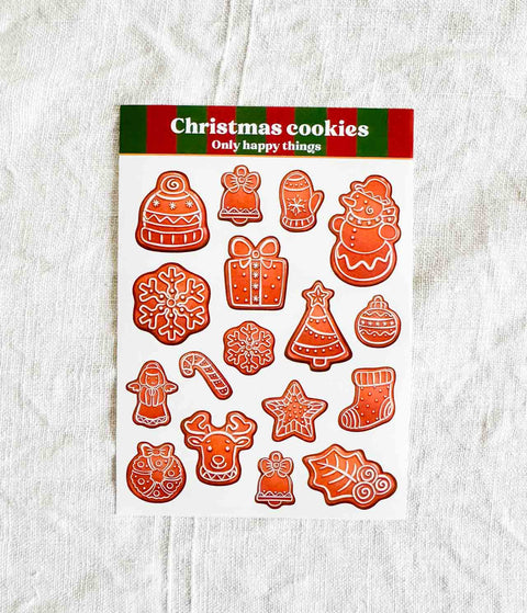 Stickers - Biscuits de Noël