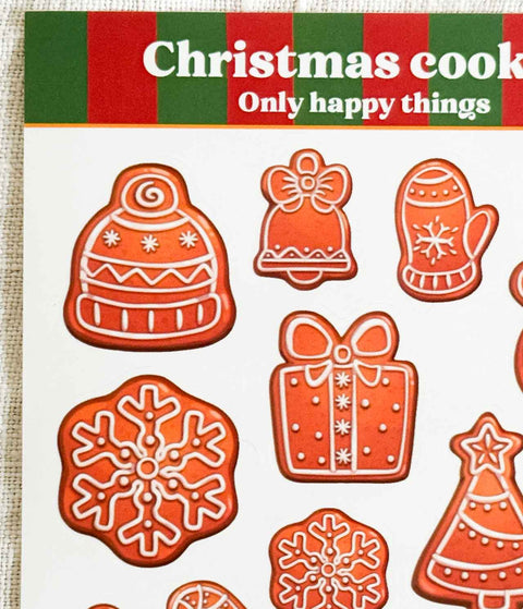 Stickers - Biscuits de Noël