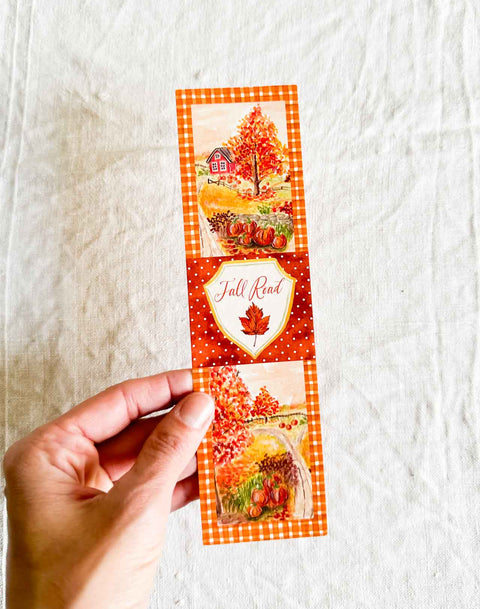 Marque page - Fall road