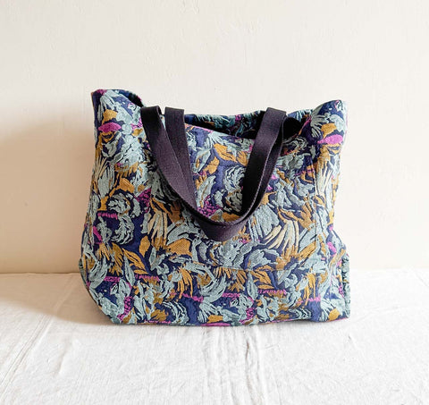 Cabas Jungle - Turquoise