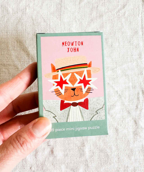 Mini puzzle 99p. Meowton John