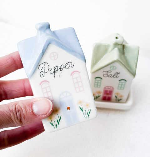 Salière poivrière Pastel House