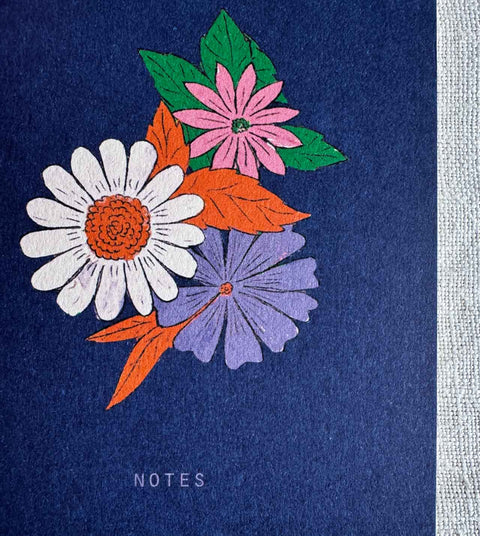 Carnet de poche - Flower power