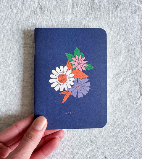 Carnet de poche - Flower power