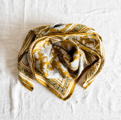 Petit foulard Tupia - Absinthe
